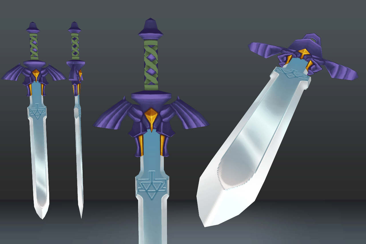 ...def will have some color balancing issues to fix between the shield and sword...